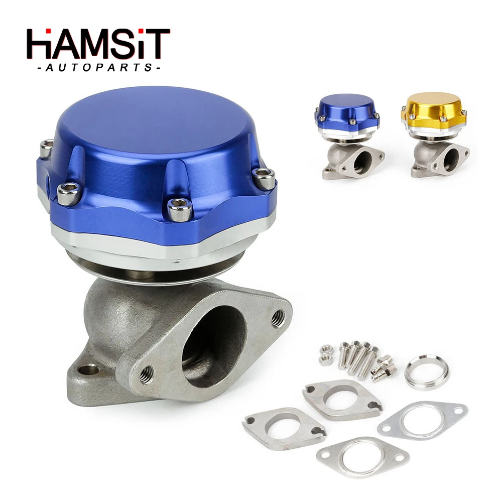 

Hamsit General External Valve Turbo Kit Exhaust Manifold Supercharger Wastegate Turbocharger Air Release Valve 38MM Dump Ring