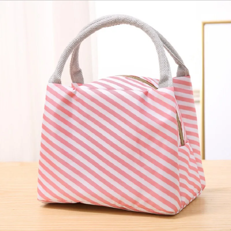 

Large-Capacity Waterproof And Cold pack New Aluminum Foil insulation Bag Korean Portable lunch Bag Food Storage Bag
