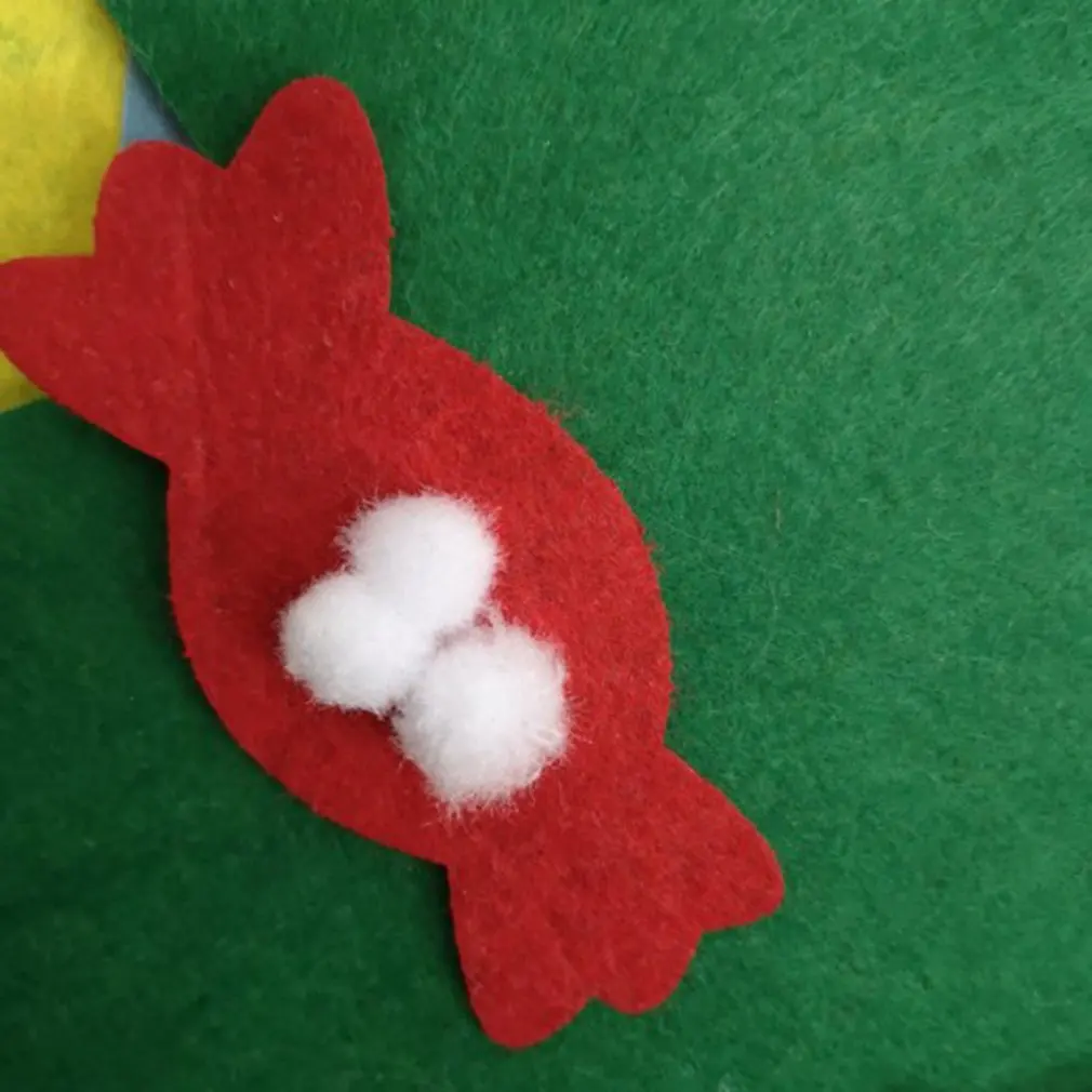 

2021 NEW Dcoration de nol enfants la main bricolage trois dimensions feutre tissu arbre de nol arbre de nol suspendu