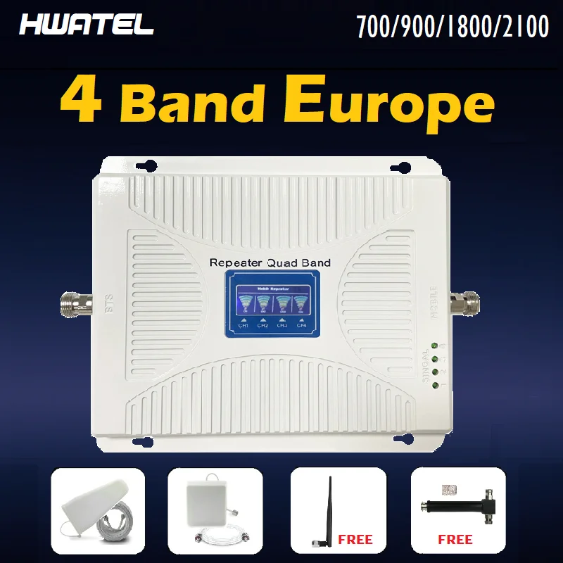 Усилитель сотовой связи 4g усилитель мобильного сигнала 1800 2g 3g gsm ретранслятор