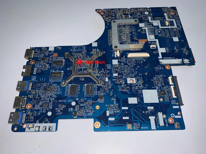 

6-71-W65R0-D02 6-77-W650RC00-D02 For CLEVO W670RZ W670RC W650RC K650D Laptop Motherboard WITH I7-6700HQ AND GTX950M 100% test OK