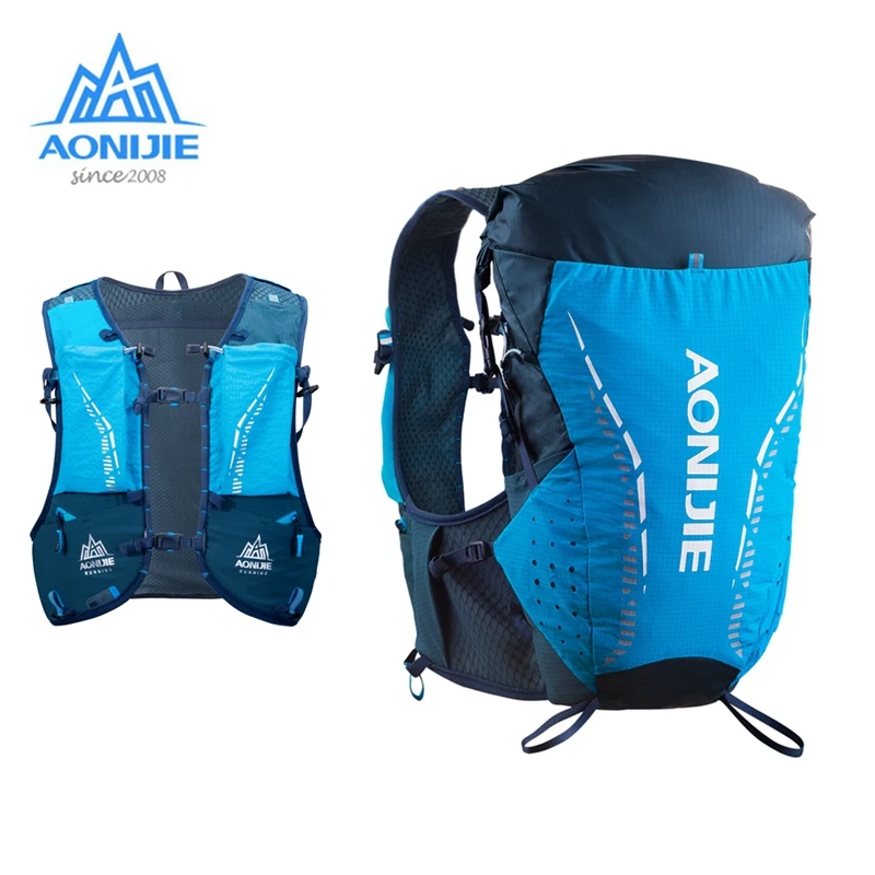 AONIJIE 18L Ultralight Hydration Vest Hiking Backpacks Waterproof Sports Pack Bag For Outdoor Camping Trail Running Marathon