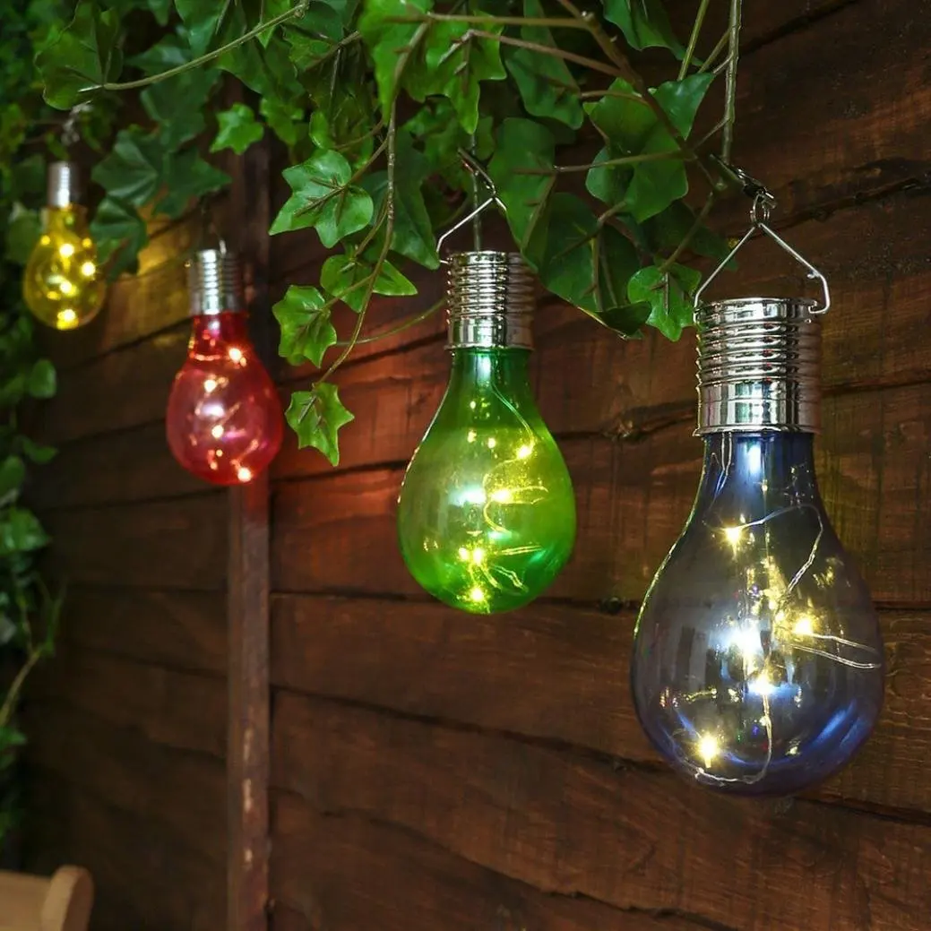 

Solar Lamps Led Garland Holiday Light for Wedding Party Decoration Christmas Bulbs IP65 Lamp Colorful Bulb