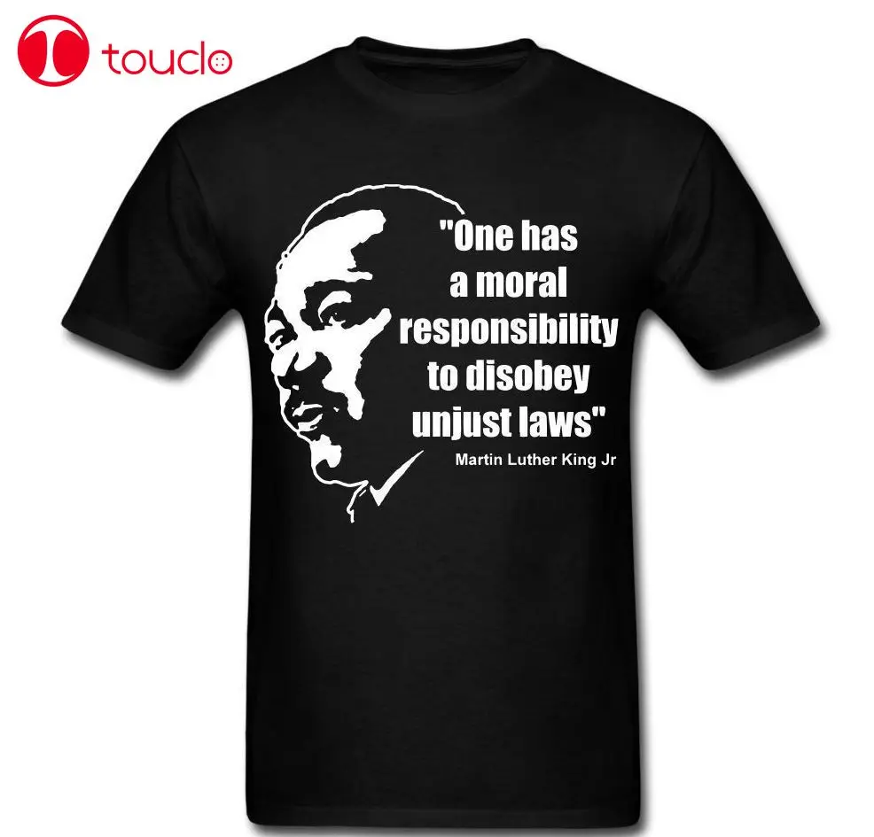 Модная повседневная мужская футболка графическая Martin Luther King Jr. С цитатой
