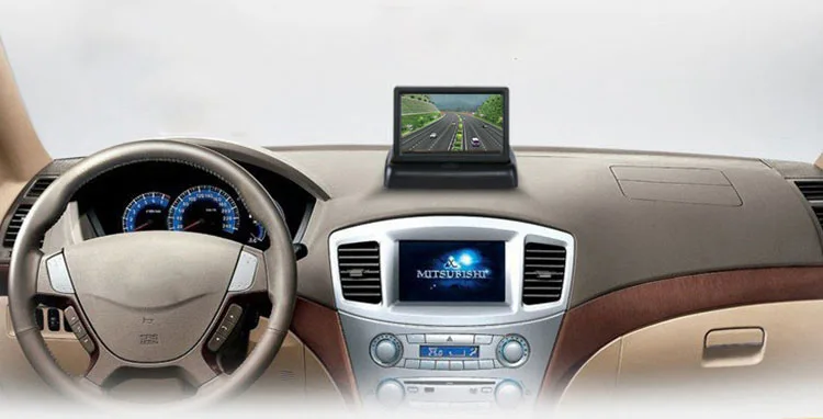 Diykit, беспроводной " Автомобильная камера заднего вида комплект резервный автомобильный монитор видео-радар для парковки сенсор 2 в 1 автомобильная парковочная камера