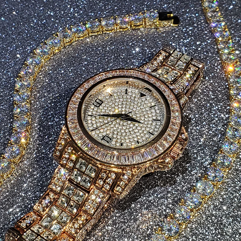 

Hiphop MISSFOX Arabic Mens Watches Top Brand Luxury Watch Man Stainless Steel Waterproof Rose Gold Male Quartz Wristwatches