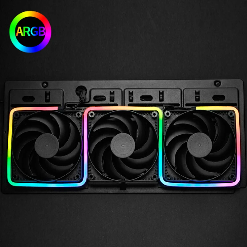 Неоновая цифровая RGB Светодиодная лента Phanteks M5 550 мм 2x 5 в Плавная осветительная