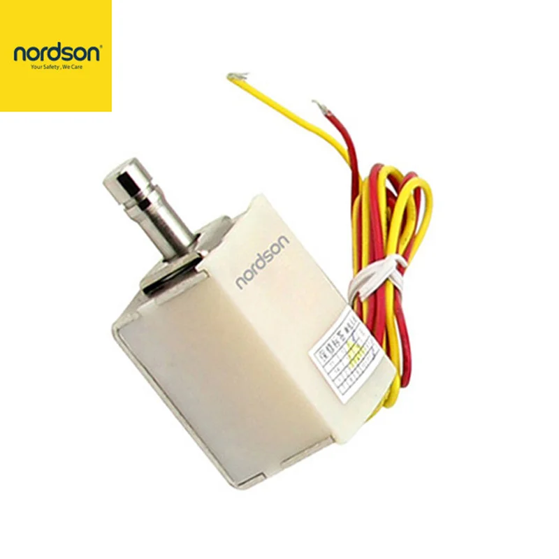 24V Version Nordson AC/DC 12 V/24 V Электрический Засов Замок небольшого шкафа ограничивающая сила 100lbs/50 кг мини мебель замок для ящика замок - Цвет: 24V Version