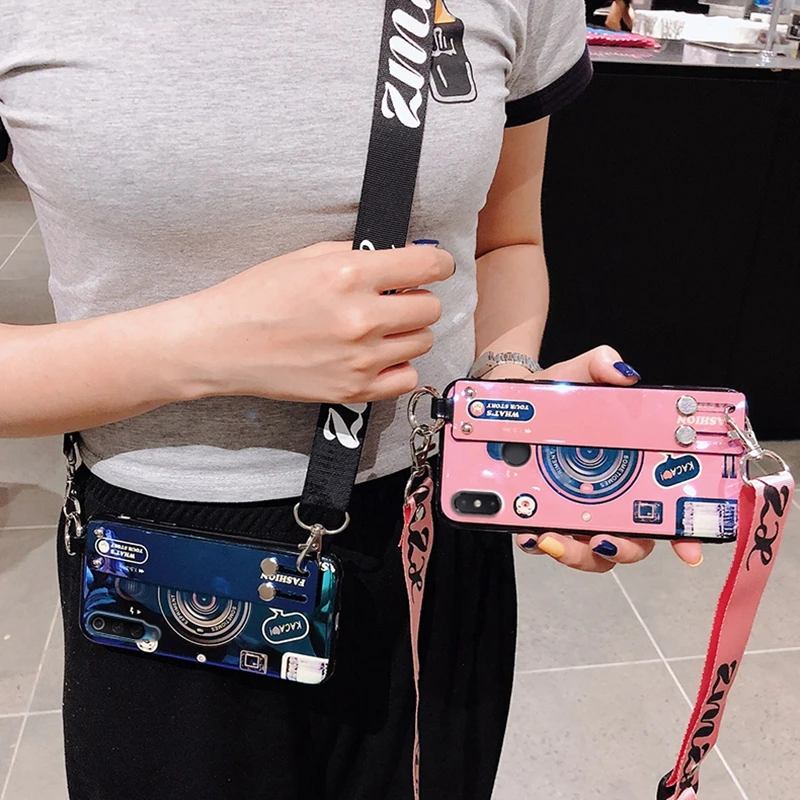 Ремешок на запястье для телефона с 3d камерой xiaomi max 2 3 3pro A1 A2 note2 note3 a2lite cc9 redmi go k20