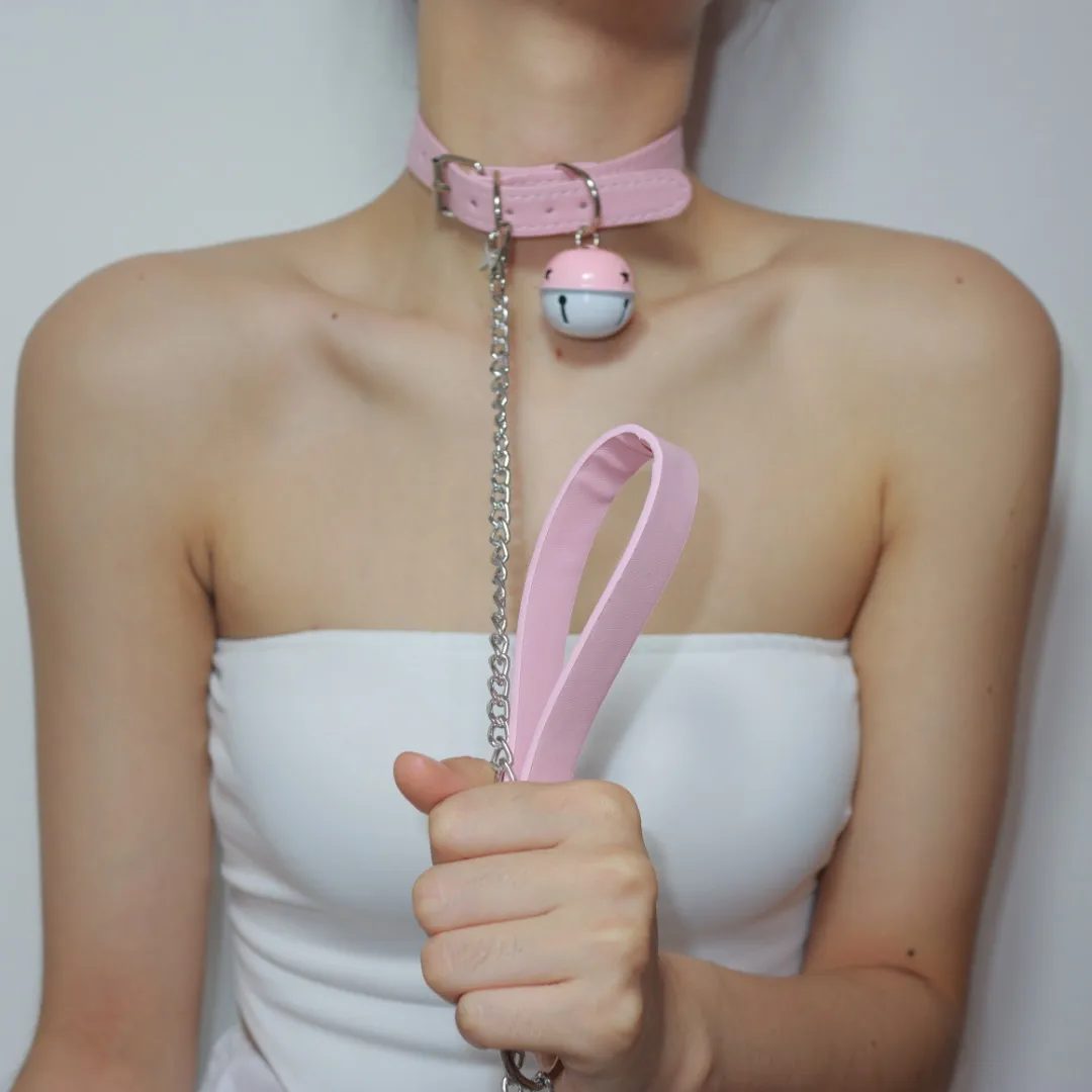 Sexy Toy Harajuku Gothic Choker Leash Chain Punk Leather BDSM Bondage Necklace Collar Belt Sex Toys for Couple Lovely |