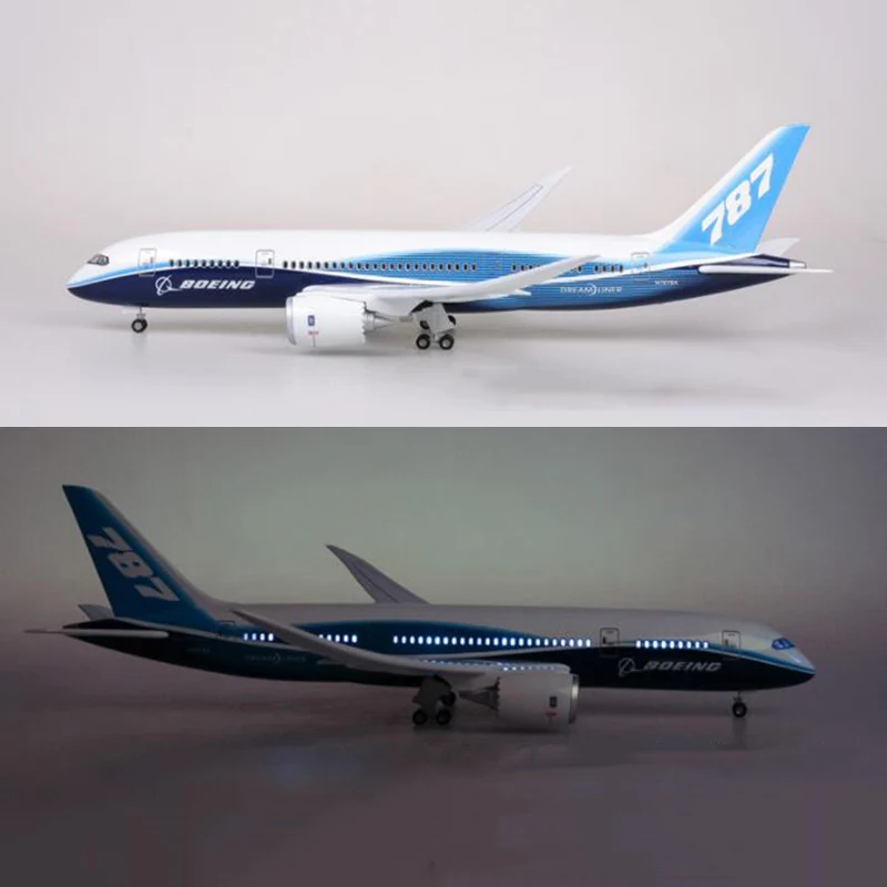 47 см 1/130 пропорций 787 B787 модель авиационного самолета Dreamliner самолет для мальчиков