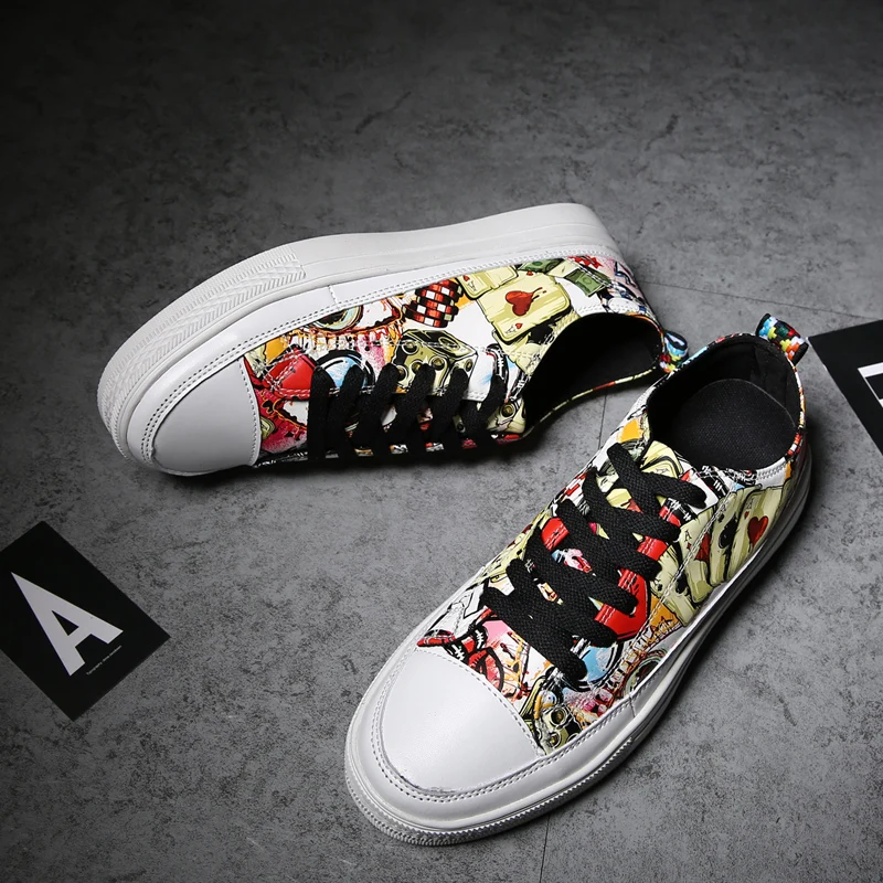 XIMISEN/мужские кроссовки Лидер продаж Модная повседневная парусиновая обувь