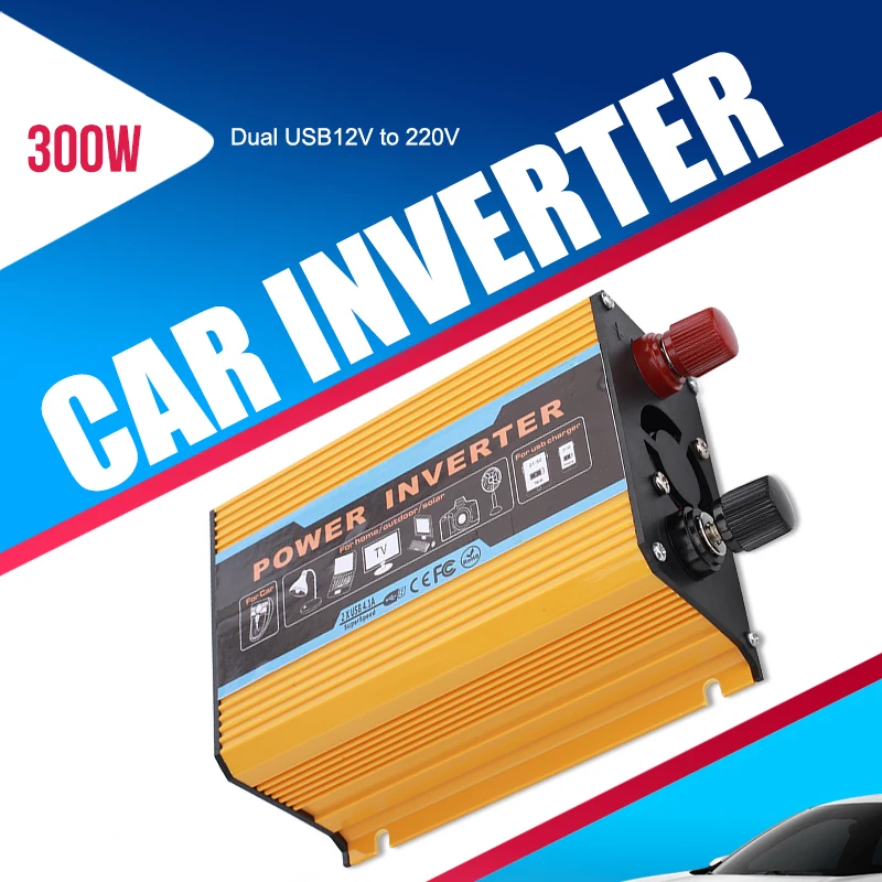 Автомобильный преобразователь напряжения с 12 В постоянного тока на 220