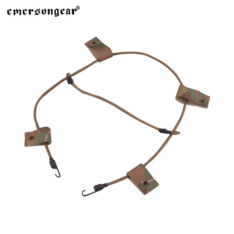 Emersongear Тактический шлем Резиновая лента эластичный набор для шлема Улучшенный