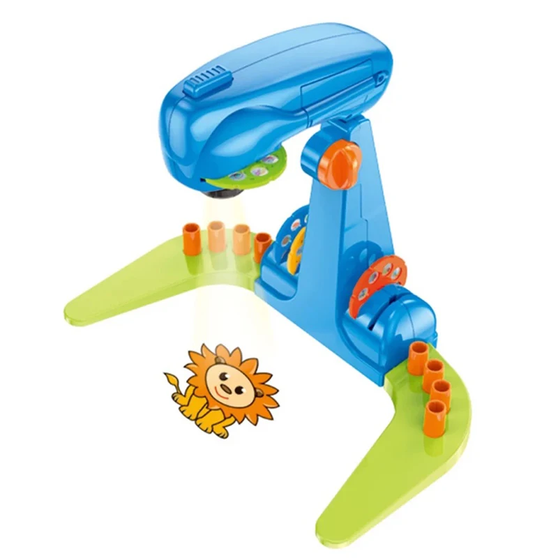 Детская Живопись Рисунок плата проектора ручка ребенок Sketchpad Проекционные