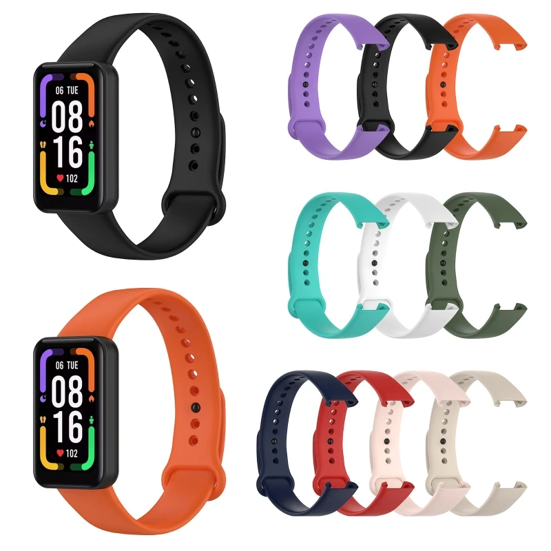 

Ремешок силиконовый для смарт-часов, совместимый с Redmi smart band pro