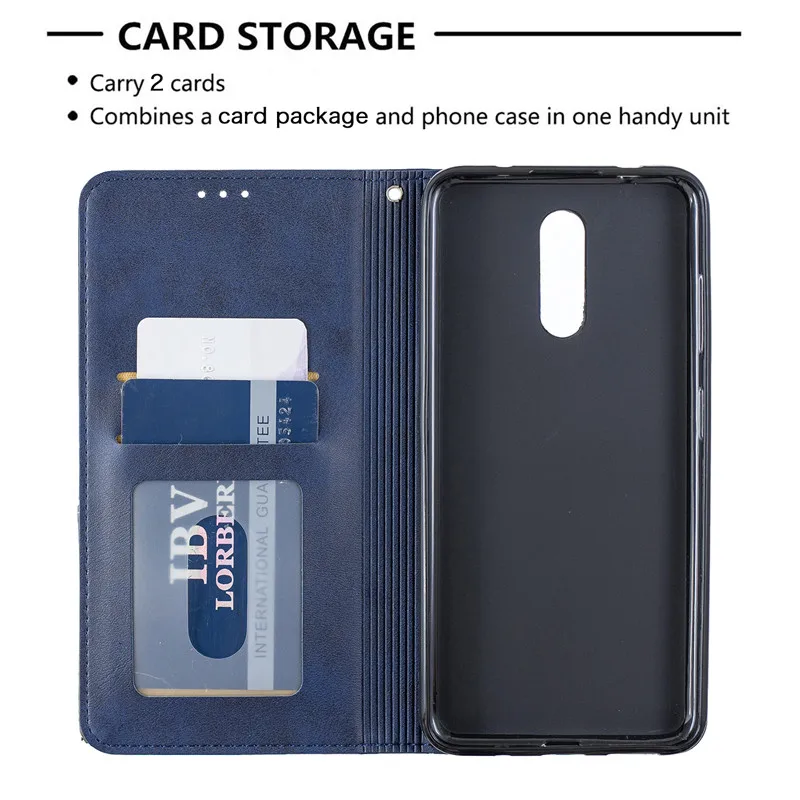 

Leather Flip case For NOKIA 1.3 5.3 2.3 6.2 7.2 2.2 3.2 4.2 case Wallet Magnetic Stand cover For NOKIA1 PLUS Phone case Cover