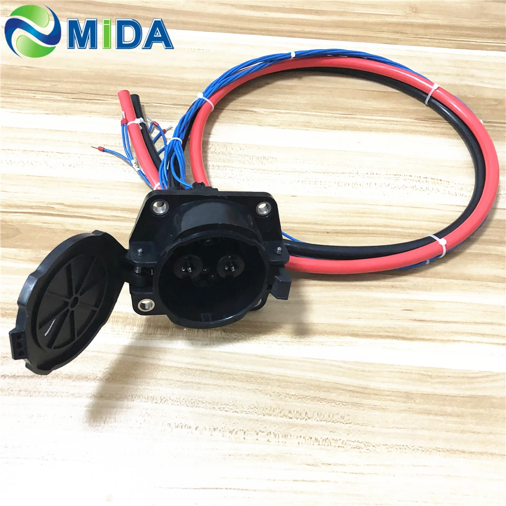 12 А японская стандартная Входная розетка CHAdeMO с кабелем 1 м для электрического