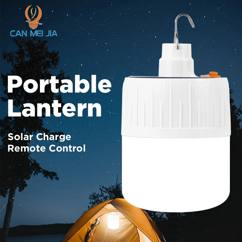 Портативный фонарь светодиодная лампа USB перезаряжаемая с дистанционным