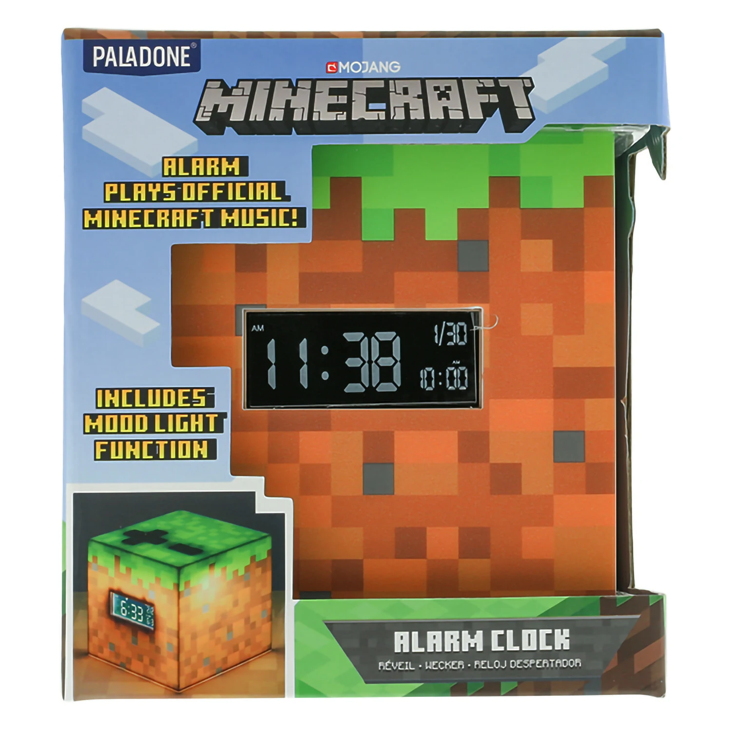 Будильник Minecraft Alarm Clock PP6733MCF | Дом и сад
