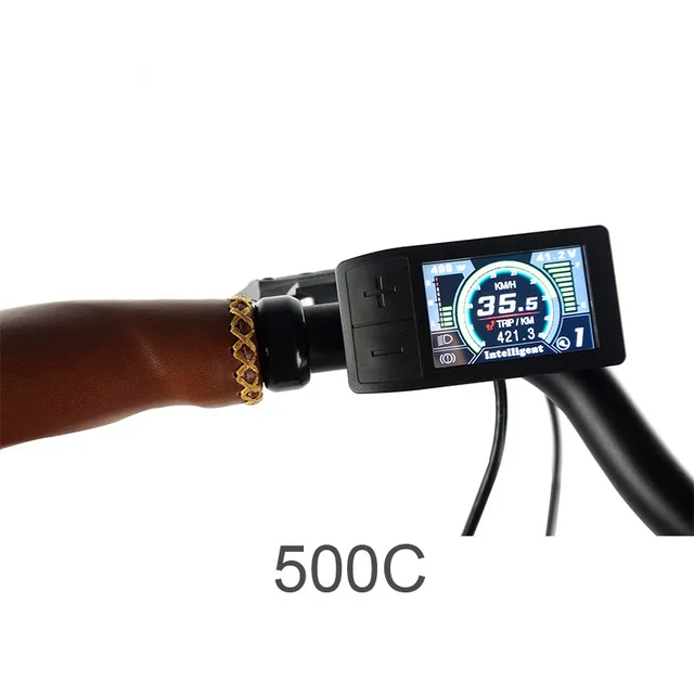 BOLLFIT Tongsheng TSDZ 2 Mid Drive Motor LCD Display 500C Colour Screen for Electric E Bike Bicycle Conversion Kit