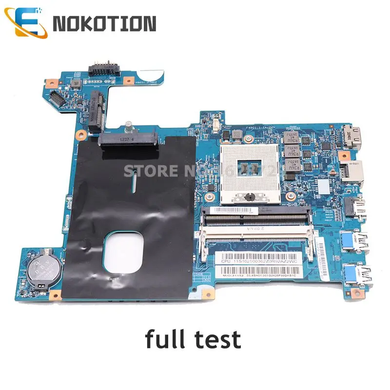

NOKOTION 11S102500362 UMA MB 11291-1 48.4SG15.011 For Lenovo IdeaPad G580 15.6 laptop motherboard HM76 SLJ8E DDR3