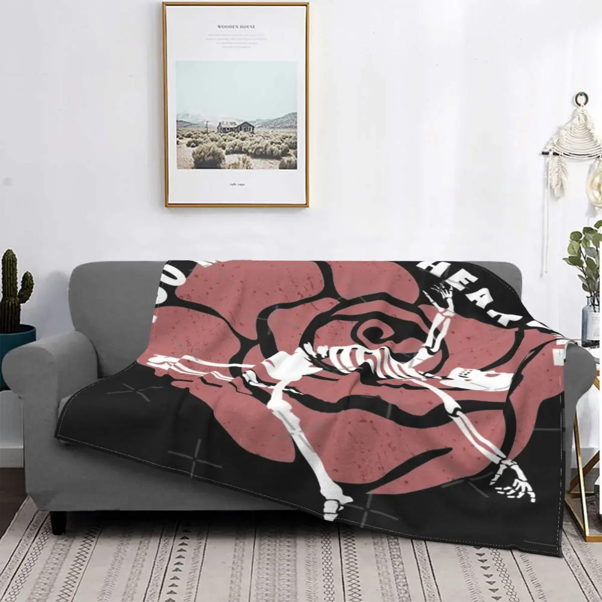 

Manta «You Make My Heart Smile», para cama colcha a cuadros, manta Kawaii para cama, manta a cuadros en el sofka