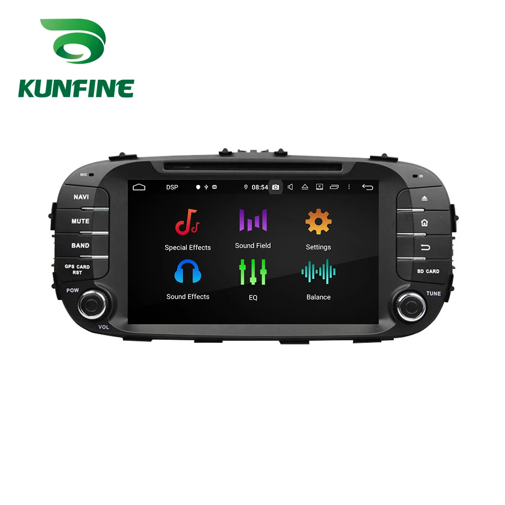 Android 9,0, четыре ядра, 4 Гб ОЗУ, 64 Гб ПЗУ, автомобильный DVD, gps навигация, мультимедийный плеер, стерео для Kia Soul,,, радио