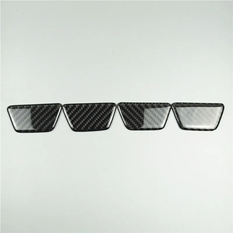 Carbon Fiber Inner Door Bowl Sequins Decals Decoration Cover Trim 4Pcs For Audi Q5 2010-2016 Car Interior Accessories | Автомобили и