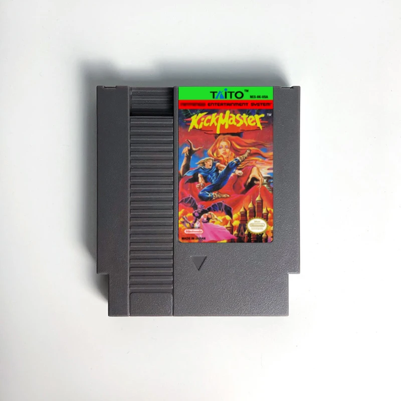 Kick Master-cartucho de juego para consola NES, 72 pines
