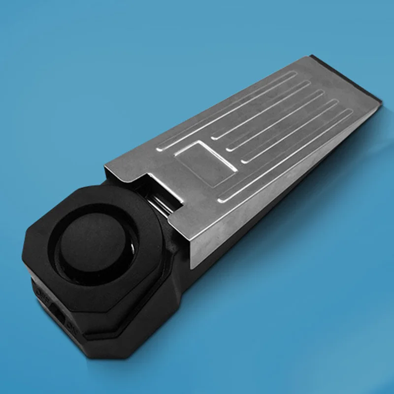 

100 DB Door Stop Block Alarm Anti Theft Burglar Stopper Home Security System Wedge Shaped Door Stop Stopper Alarm