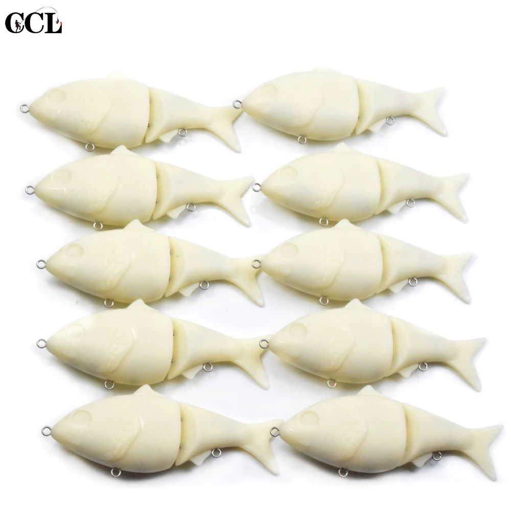 

CCLTBA 13cm 52g Unpainted Glide Bait Lure Hard Blank Wobbler Slider Swimbait Fishing Tackle