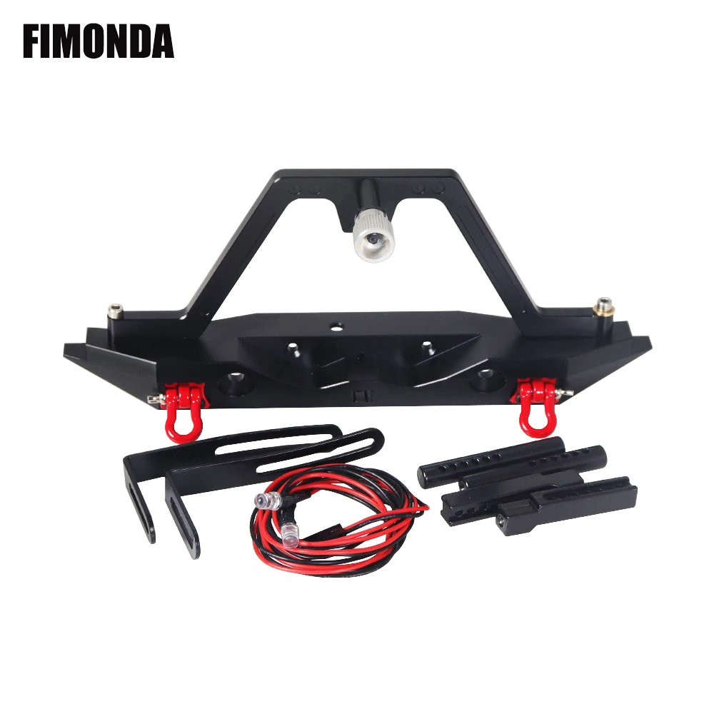 _ Металлический задний бампер запасной держатель колеса со светодиодсветильник