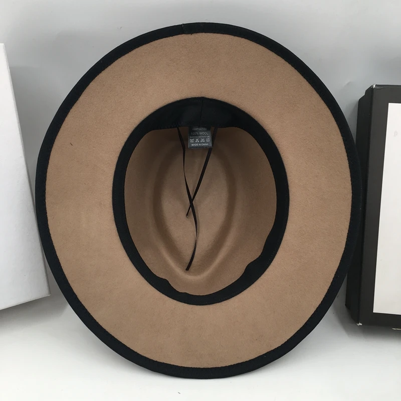 Модная Повседневная шляпа индивидуальная шерстяная с сердечком верблюжья для