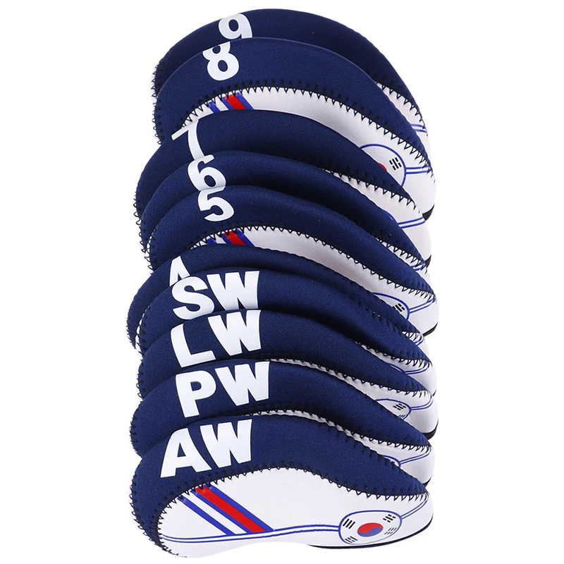 10 шт. Крышка для головки клюшки гольфа железный колпачок головы защитный набор