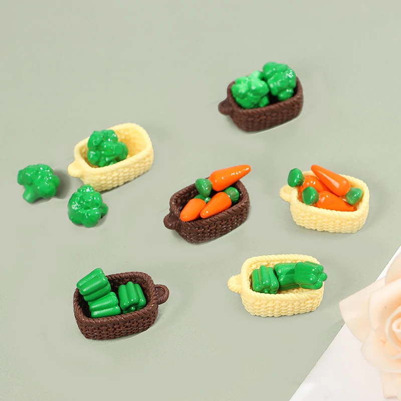 Мини-Имитация искусственных фруктов и овощей в масштабе 1:12 кукольный домик овощи