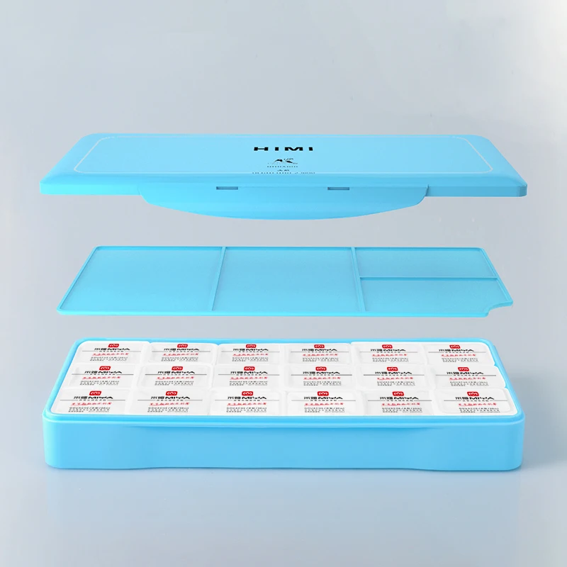 18 цветов 30 мл подходит для студентов HIMI Millia детская живопись желе гуашь краска