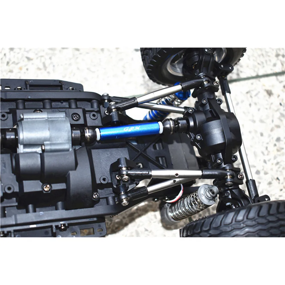 

Хомут для автомобиля 1/10 TAMIYA CC02 4WD G500 58675 из нержавеющей стали с положительной и отрицательной резьбой, регулируемый хомут, детали для радиоуп...