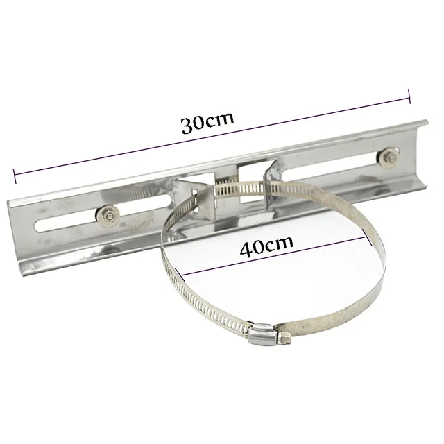 

Подставка для камеры видеонаблюдения, водонепроницаемый настенный кронштейн, уличная железная пластина, крепление-обруч для камеры наблюдения