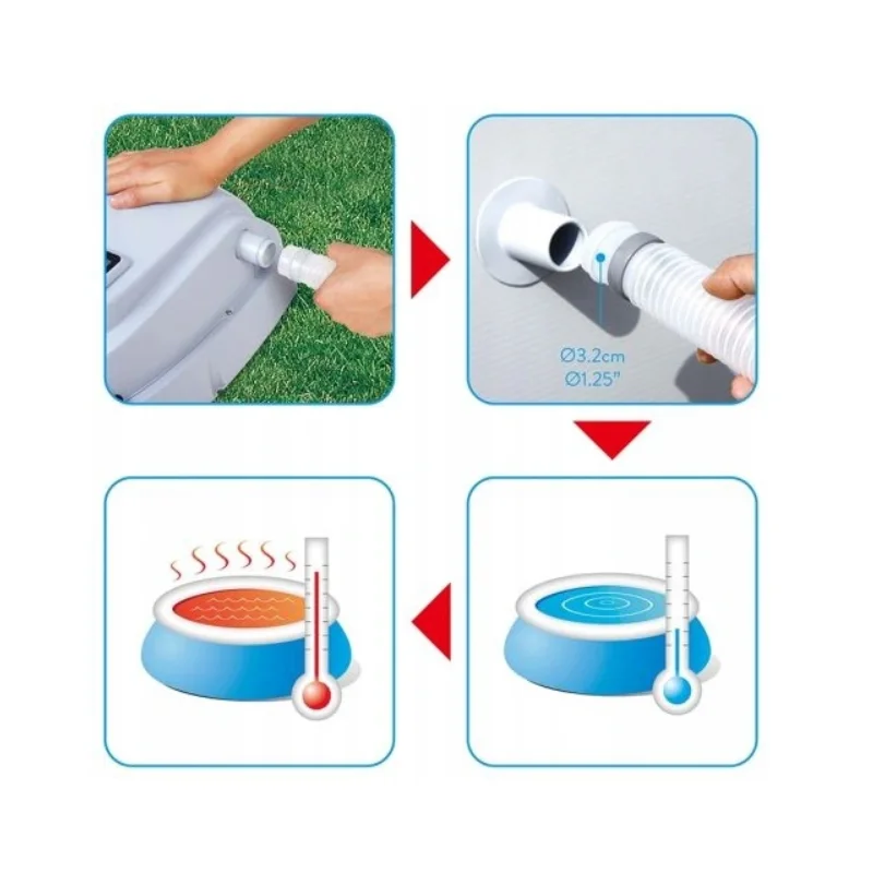 Водонагреватель для бассейна 58259 водонагреватель до 15 футов | Спорт и развлечения