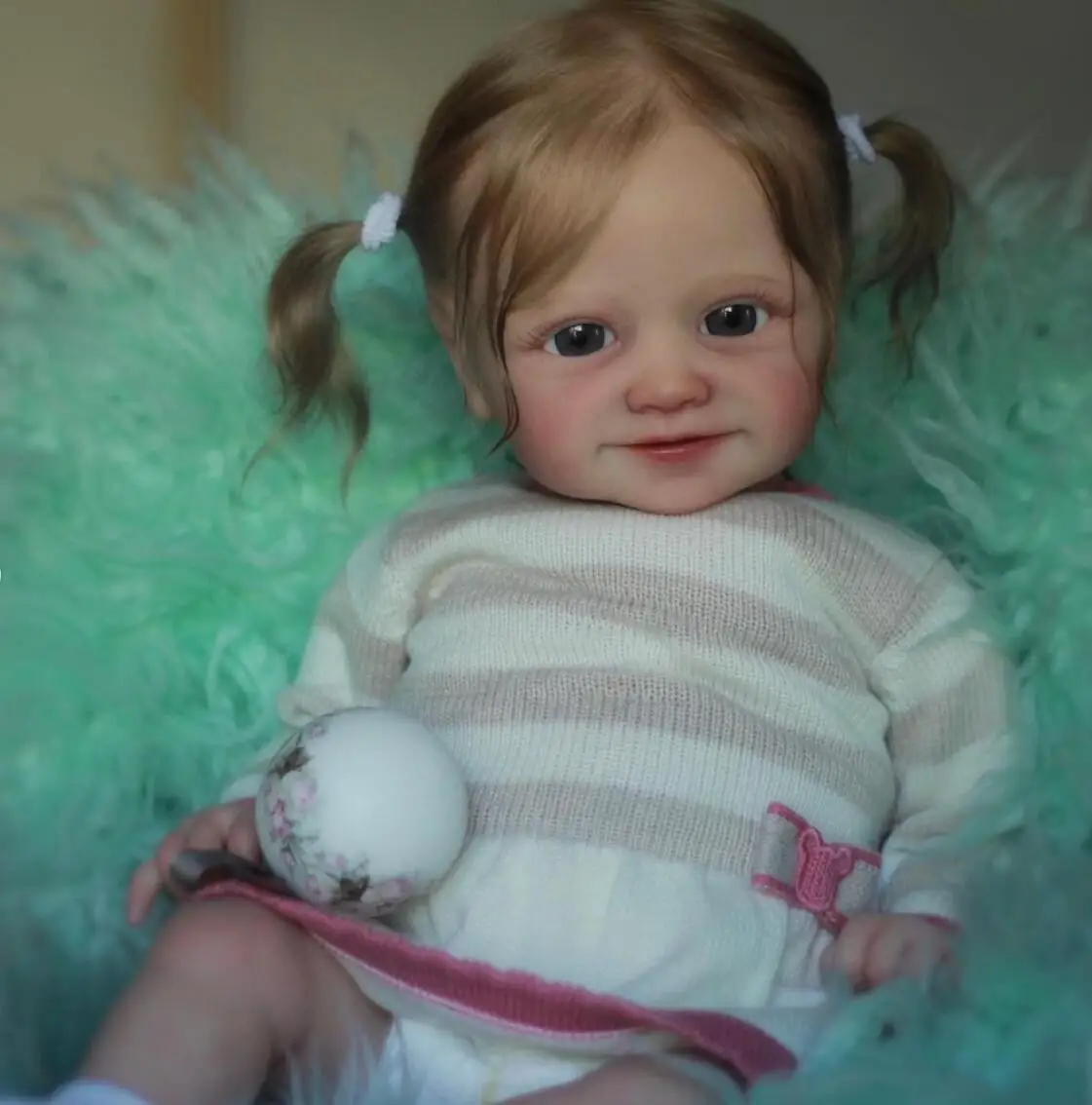 Аксессуары для младенцев реборн 20 дюймов, комплект без рисунка «сделай сам» для принцессы Petya, с телом, мягкая НЕОБРАБОТАННАЯ кукла, свежий цвет