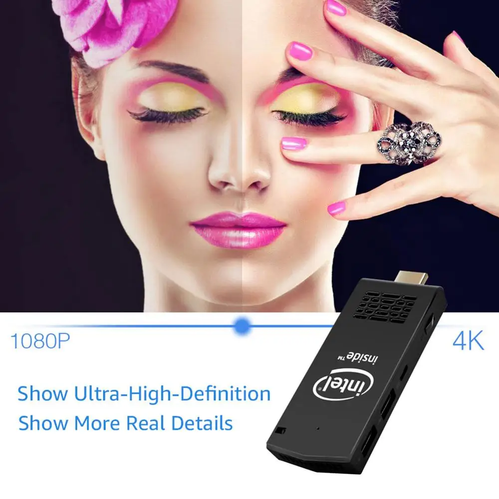 Мини-ПК с поддержкой Wi-Fi 1080P 4K HDMI 1 4 32/64 ГБ | Компьютеры и офис