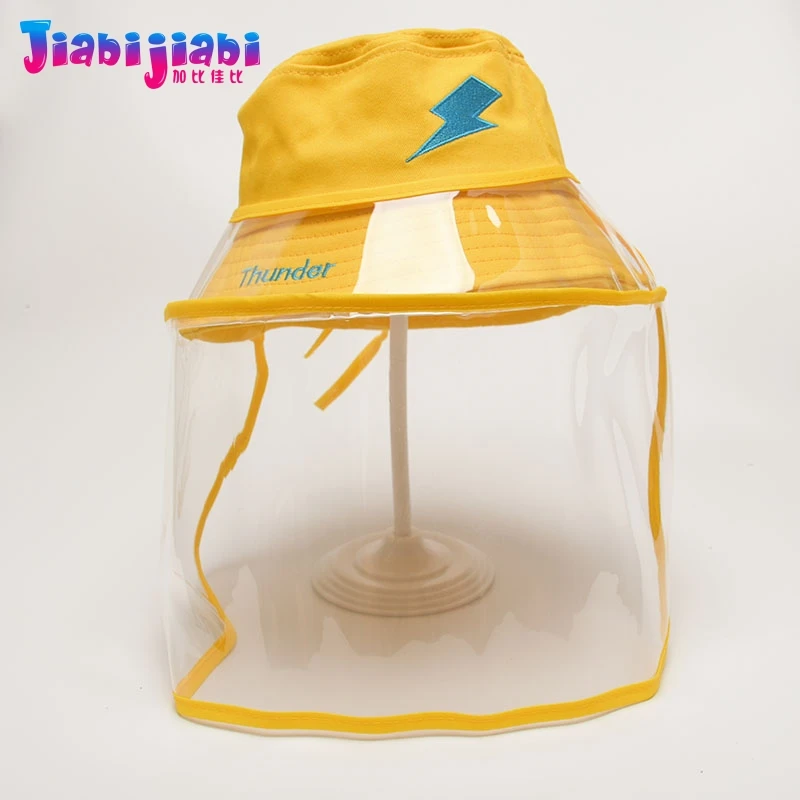 Летняя детская шапка маска противовирусная Защита лица защита от срыгивания