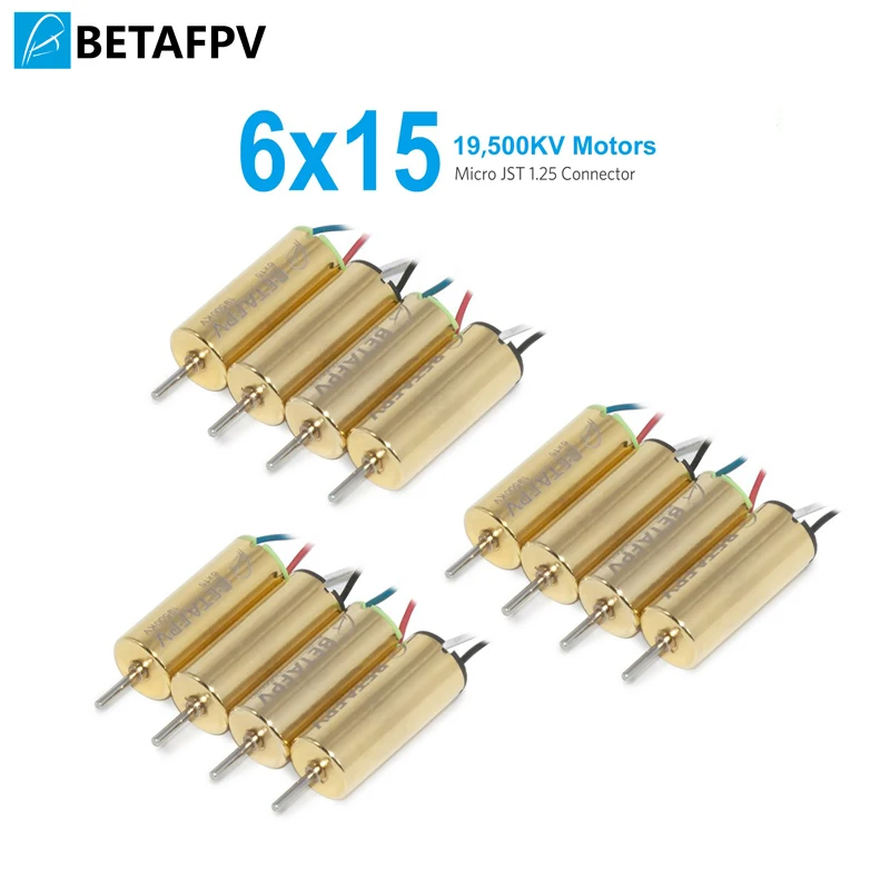 3 шт. мотор BETAFPV 6x15 мм кв матовый двигатель скорость для Micro FPV Tiny Whoop Eachine012 или Beta65 и
