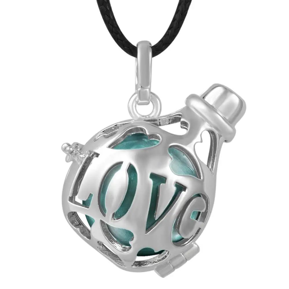 20 мм мексиканский кулон бола ожерелье Chime Ball Желая бутылка гармония звук