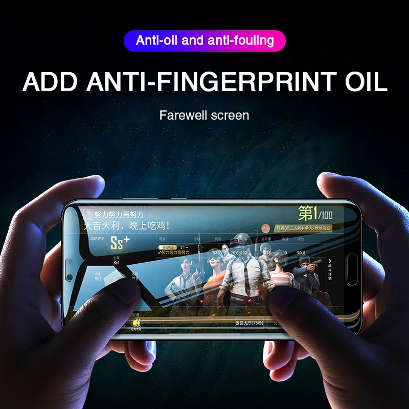 

9999D 3PCS Screen Protector for Huawei P20 P30 Pro Lite Tempered Glass for Huawei honor9 10 20 Lite honor 10 20 Full cover Glass