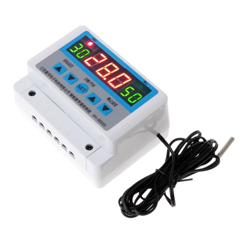

XH-W3103 AC 220V Max 6600W Digital Thermostat 30A Temperature Controller Switch
