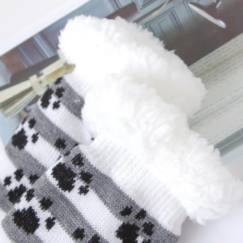 

CottonThicken Fluffy Fur Fleece Bed Floor Slipper Socks Funny Animals Cute Lover Home Socks Winter Warm