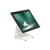 15 capacitive touch screen high quality pos system for supermarket white pos machine and terminal cash register
