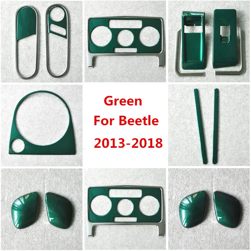 Зеленая наклейка на головку переменного тока для оформления интерьера